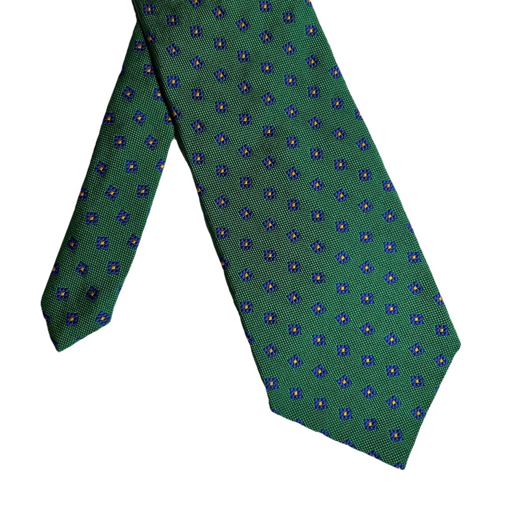 Polo Lauren Ralph Lauren 100% Silk Classic Length 3.75" Wide Tie Made In USA